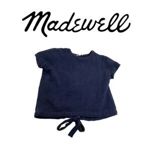Madewell Blue Top. Sz S